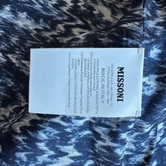 Missoni Plaid Wool Coat PRISTINE NWT - Italian size 40/US 6 - Picture 6 of 10